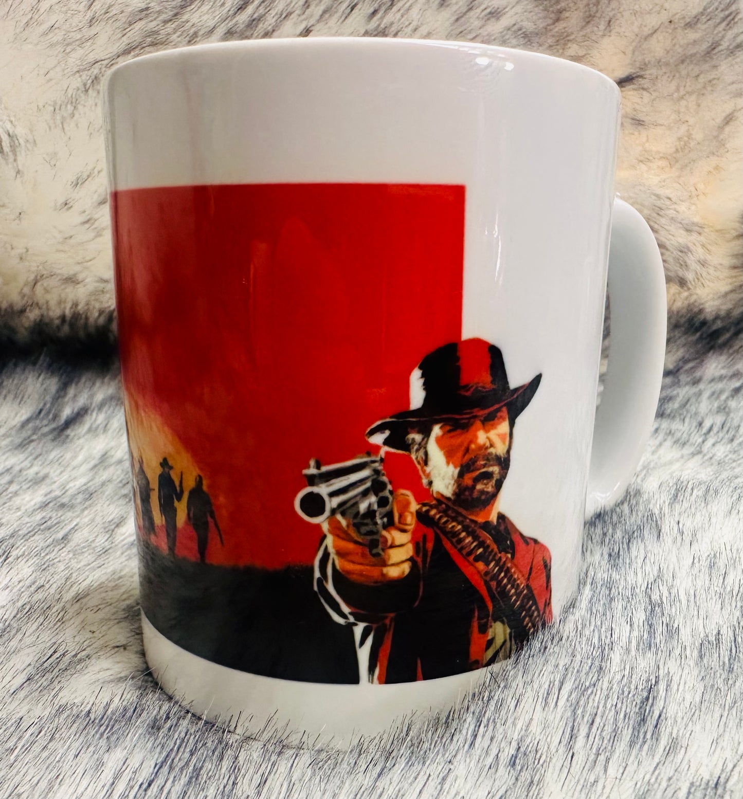 Red Dead Redemption design mug